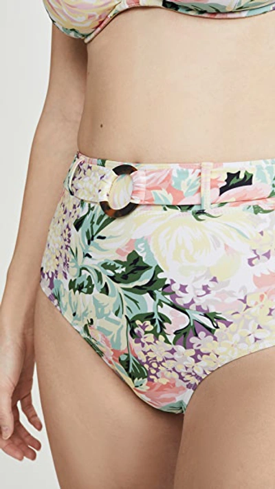 Shop Faithfull The Brand Lavande Bikini Bottoms In Venissa Floral Print