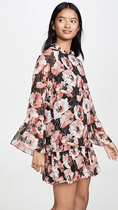 Shop Misa Blythe Dress In Pink/floral