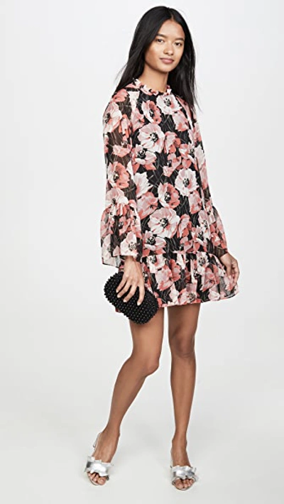 Shop Misa Blythe Dress In Pink/floral