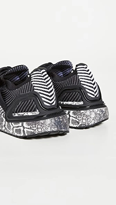 Shop Adidas By Stella Mccartney Ultraboost 20 S. Sneakers In Black-white/black-white/dgh So