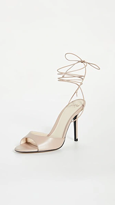 Shop Alevì Milano Lucy Sandals In Nude