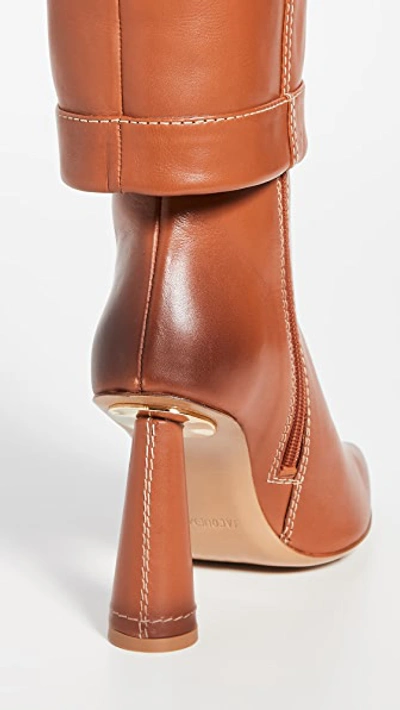 Shop Jacquemus Les Bottes Pantalon Boots In Camel