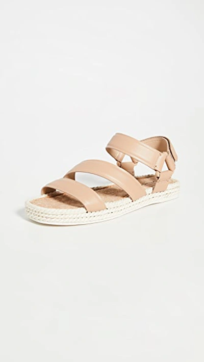 Shop Vince Elian Espadrille Sandals In Cappuccino