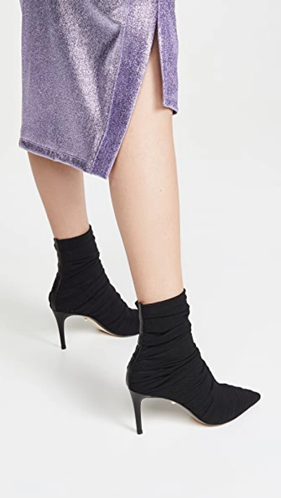 Shop Alevì Milano Gaia Booties In Black