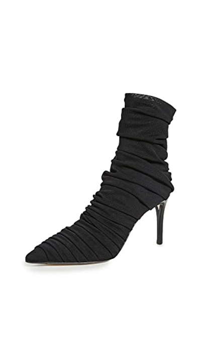 Shop Alevì Milano Gaia Booties In Black