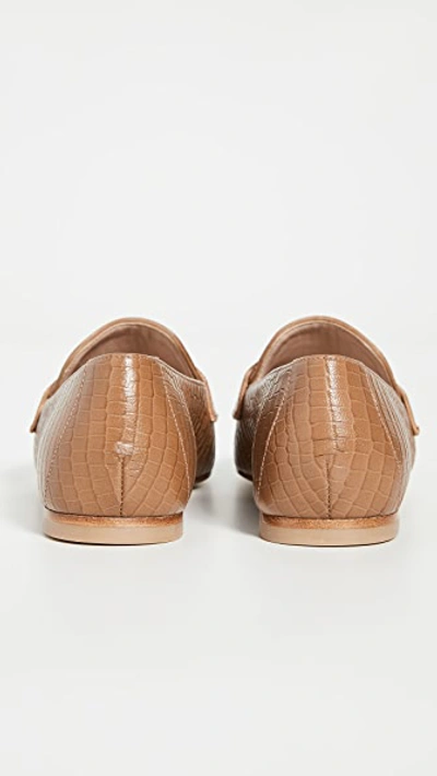 Shop Stuart Weitzman Payson Loafers In Cappuccino