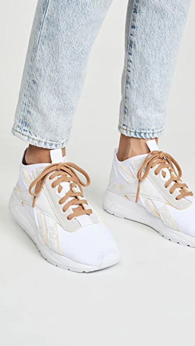 Shop Victoria Beckham Vb Low Bolton Sock Sneakers In White