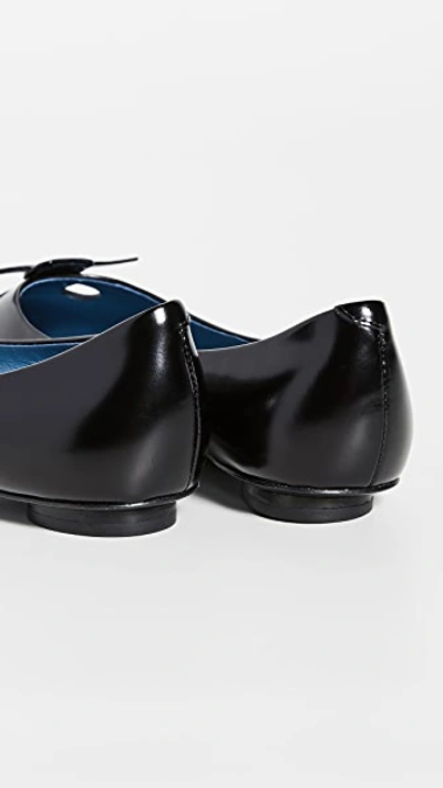 Shop Marc Jacobs The Mouse Shoe Redux Flats In Black