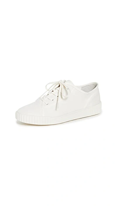 Shop Vince Wyeth Sneakers In White