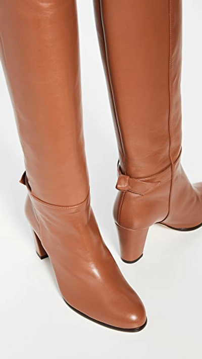 Shop Alexandre Birman Rachel Boots In Cognac