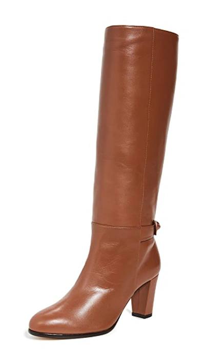 Shop Alexandre Birman Rachel Boots In Cognac