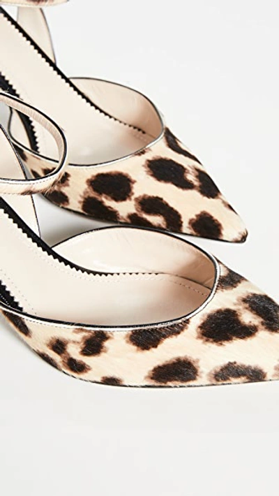 Shop Marc Jacobs The Slingback Pumps In Camel Multi