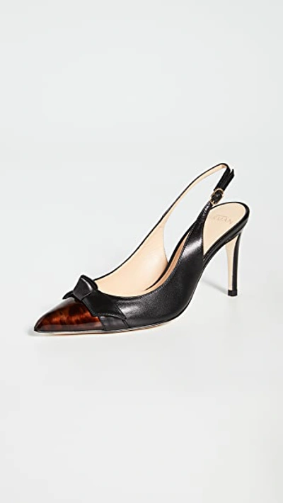 Shop Alexandre Birman Paula Slingback In Black