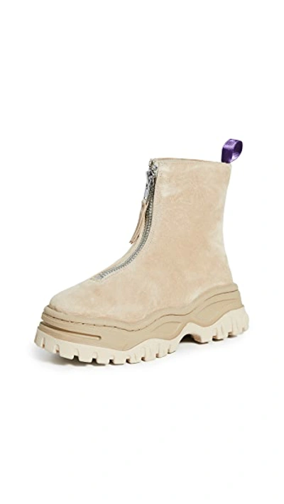 Shop Eytys Raven Jogger Boots In Dune