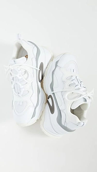 Shop Ash Bang Sneakers In White/meshwhite/dragonwhite