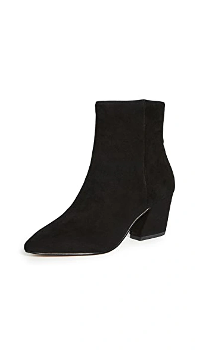 Shop Botkier Sasha Point Toe Booties In Black