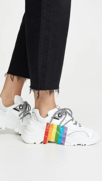 Shop N°21 Billy Sneakers In Rainbow