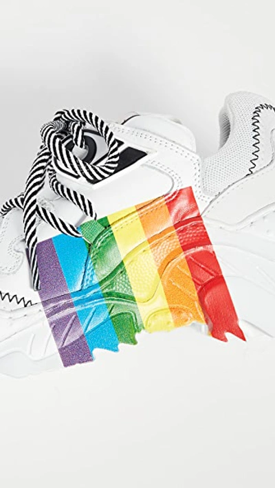 Shop N°21 Billy Sneakers In Rainbow