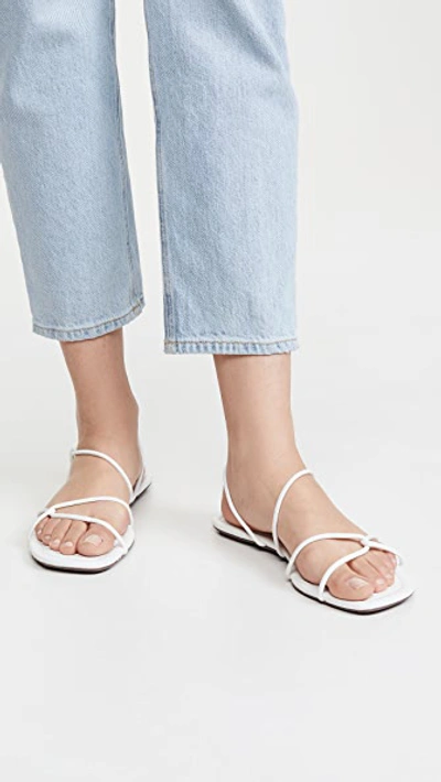 Shop Schutz Aimi Sandals In White