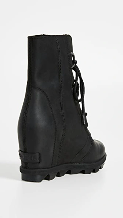 Shop Sorel Joan Of Arctic Wedge Ii Boots In Black