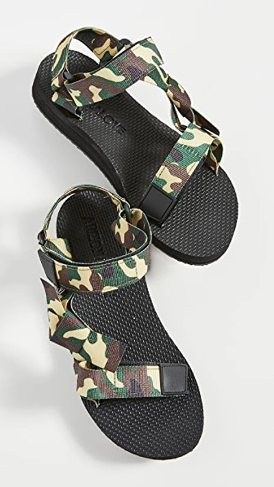 Shop Arizona Love Trekky Fun Sandals In Camo