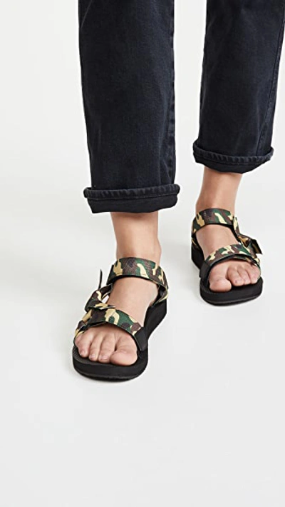 Shop Arizona Love Trekky Fun Sandals In Camo