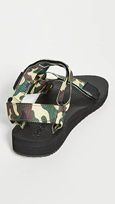 Shop Arizona Love Trekky Fun Sandals In Camo