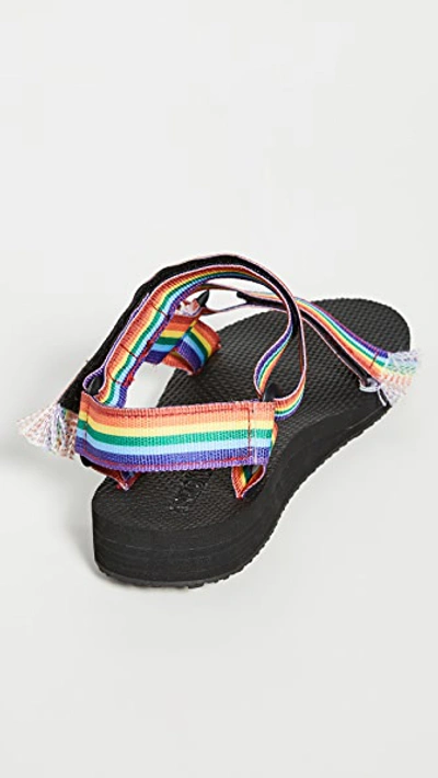 Shop Arizona Love Trekky Fun Sandals In Stripes