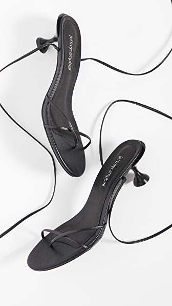 jeffrey campbell black sandals