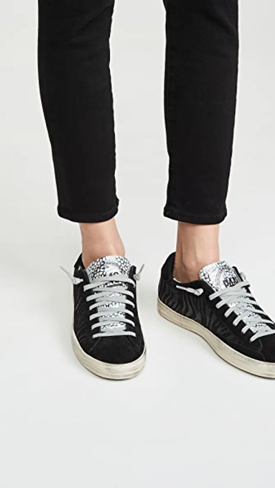 Shop P448 John Sneakers In Blkzeb