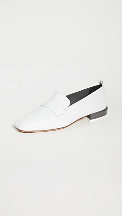 Shop Gray Matters Comoda Loafers In Bianco Grigio