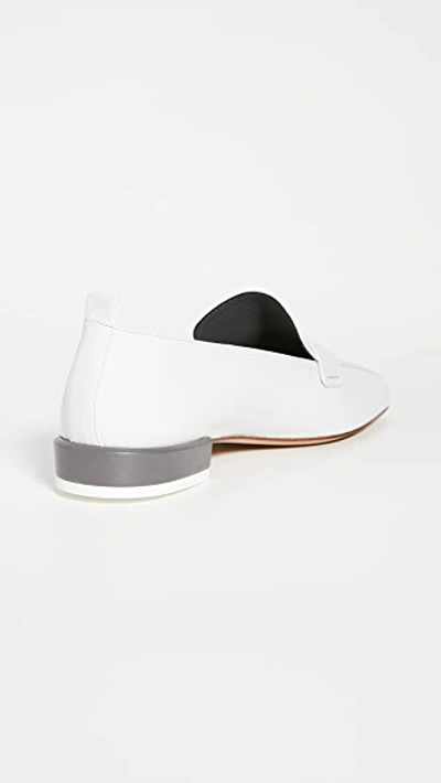 Shop Gray Matters Comoda Loafers In Bianco Grigio