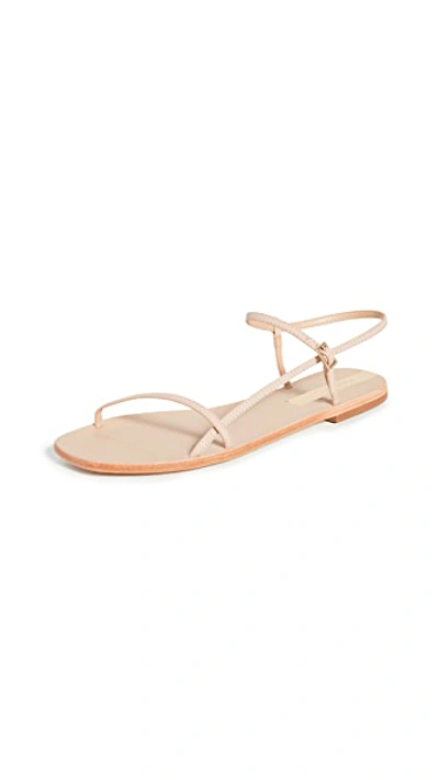 Shop Kaanas Santos Naked Sandals In Nude