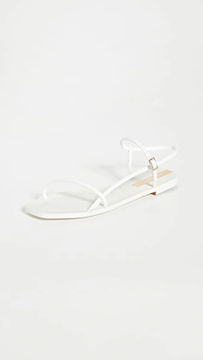 Shop Kaanas Santos Naked Sandals In White