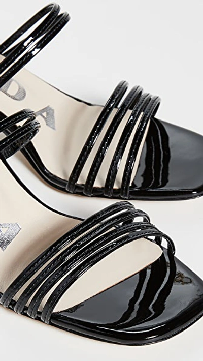 Shop Kalda Simon Mini Slide Sandals In Black