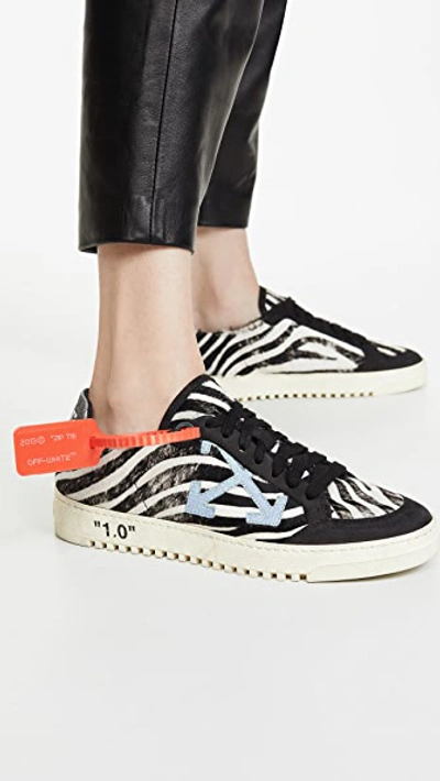 Shop Off-white Black Arrow 2.0 Sneakers In Black/blue