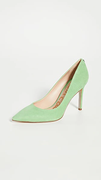 Shop Sam Edelman Hazel Pumps In Green