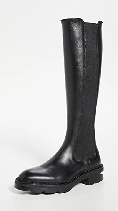 Shop Alexander Wang Andy Riding Boots In Black