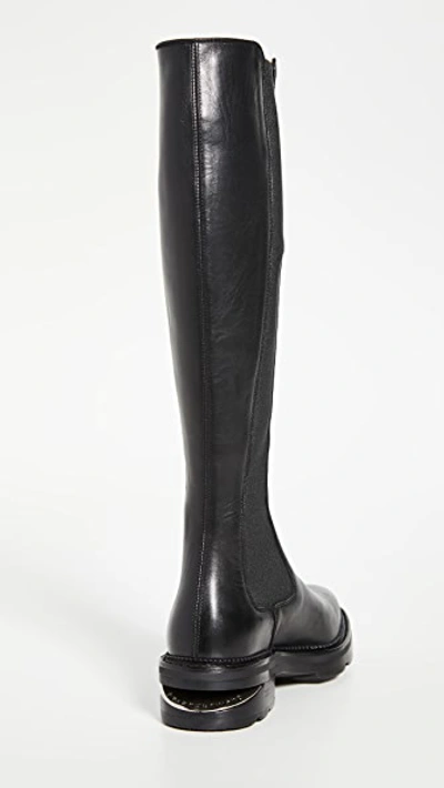 Shop Alexander Wang Andy Riding Boots In Black