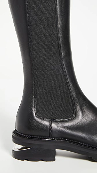 Shop Alexander Wang Andy Riding Boots In Black