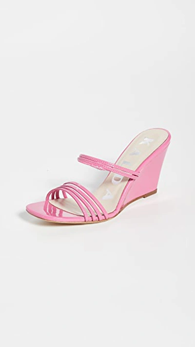 Shop Kalda Simon W Slides In Pink