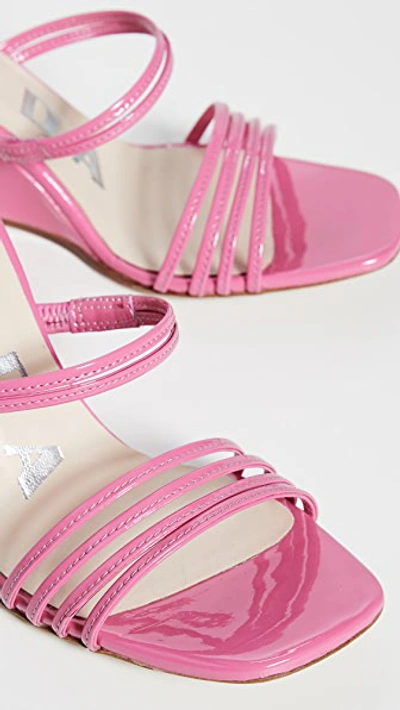 Shop Kalda Simon W Slides In Pink