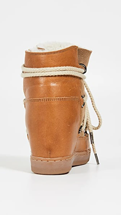 Shop Isabel Marant Nowles Boots In Camel