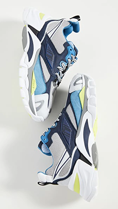 Shop Ash Flex Sneakers In Grey/blue/multi