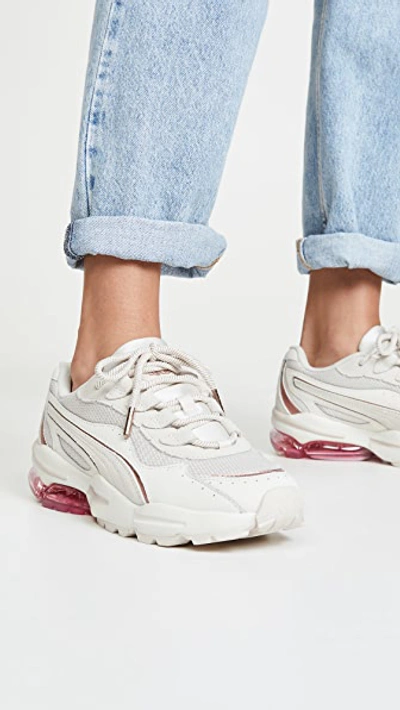 Puma Cell Stellar Soft 90s-inspired Sneakers In Neutrals | ModeSens