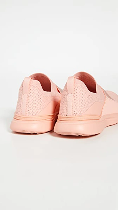 Shop Apl Athletic Propulsion Labs Techloom Bliss Sneakers In Salmon