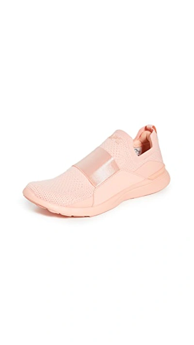 Shop Apl Athletic Propulsion Labs Techloom Bliss Sneakers In Salmon