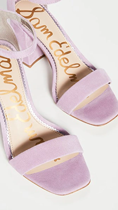 Shop Sam Edelman Daniella Sandals In Light Purple