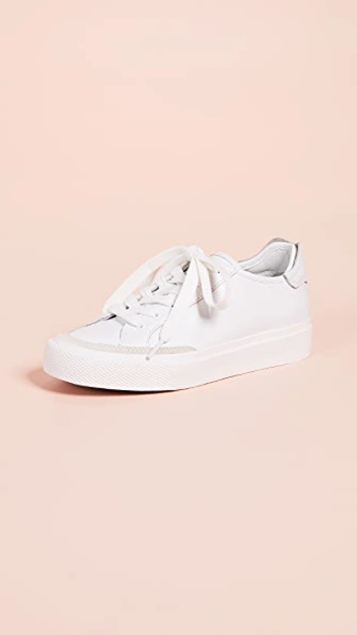 Shop Rag & Bone Rb Army Low Sneakers In White