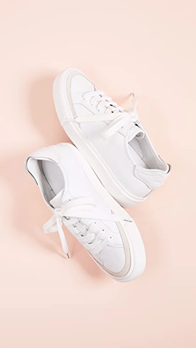 Shop Rag & Bone Rb Army Low Sneakers In White